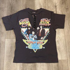 Aerosmith Cutout Graphic Tee
